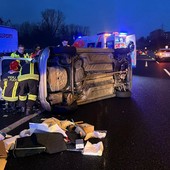 Incidente all'altezza di Collegno: due persone ferite, traffico in tilt sulla tangenziale