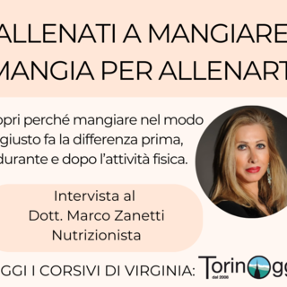 Allenati a mangiare, mangia per allenarti