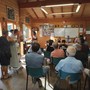 Un momento dell'incontro tra i residenti e la vicesindaca Bonino Un momento dell'incontro tra i residenti e la vicesindaca Bonino