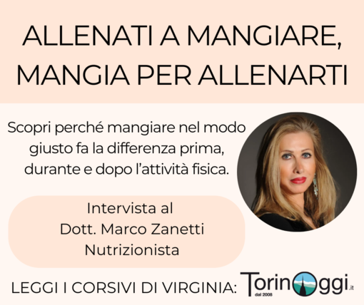 Allenati a mangiare, mangia per allenarti