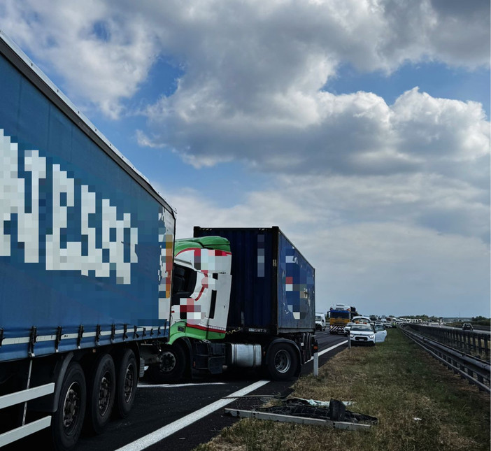 L'incidente in autostrada