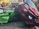 Carambola tra quattro auto, paura in via Ponchielli Carambola tra quattro auto, paura in via Ponchielli