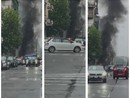 collage di foto di incendio