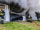 Incendio in un garage di Chivasso