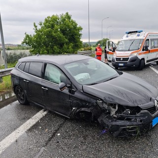 Doppio incidente sulla sopraelevata di Moncalieri: due persone ferite e traffico in tilt