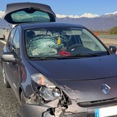 Incidente sul raccordo Torino-Pinerolo: due feriti e traffico rallentato Incidente sul raccordo Torino-Pinerolo: due feriti e traffico rallentato