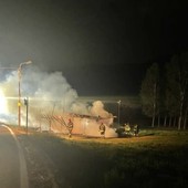 L'incendio che ha devastato il presidio di Borgone L'incendio che ha devastato il presidio di Borgone