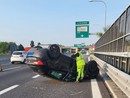 Incidente all'altezza di corso IV Novembre: traffico in tilt sulla tangenziale