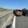 Maxi incidente sulla sopraelevata di Moncalieri: 6 i mezzi coinvolti
