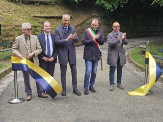 Inaugurazione del Parco Leopardi
