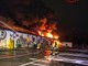 Le fiamme domate nella serata di ieri dai Vigili del fuoco