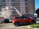 Nichelino, paura per un incendio in una palazzina di via Juvarra Nichelino, paura per un incendio in una palazzina di via Juvarra