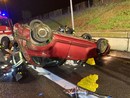 Triplo incidente nella notte sulla tangenziale: il più grave sul raccordo Torino-Pinerolo