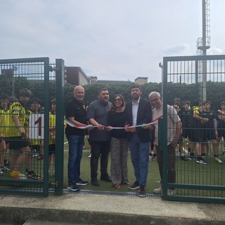 Il campo sportivo Dorina Mercadante riapre in grande stile