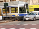incidente tra tram e auto