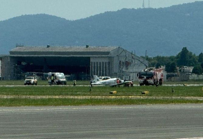 Incidente a Caselle per un piccolo aereo