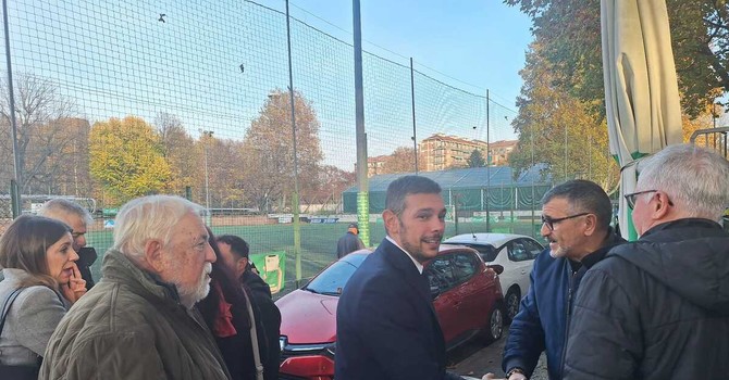 Una foto dell'incontro con l'assessore Porcedda