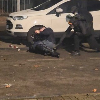 Una immagine degli scontri avvenuti lo scorso 31 gennaio