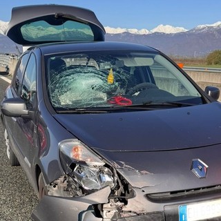 Incidente sul raccordo Torino-Pinerolo: due feriti e traffico rallentato Incidente sul raccordo Torino-Pinerolo: due feriti e traffico rallentato