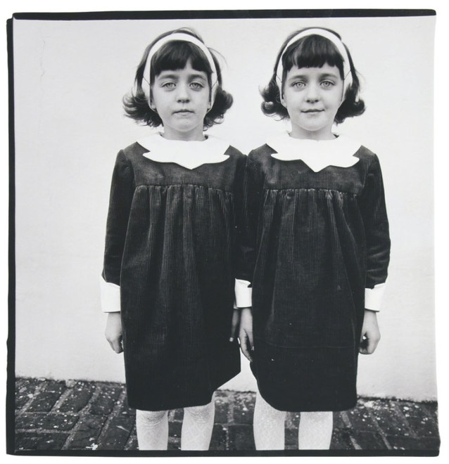 Photo credits: Diane Arbus - Identical twins, Roselle, N.J., 1966