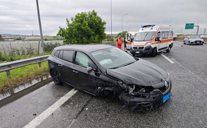 Doppio incidente sulla sopraelevata di Moncalieri: due persone ferite e traffico in tilt