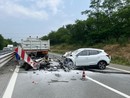 Brutto incidente sulla Torino-Aosta: una persona ferita e autostrada chiusa Brutto incidente sulla Torino-Aosta: una persona ferita e autostrada chiusa