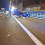 Incidente sull’A5 tra Quincinetto e Ivrea: due mezzi coinvolti, uno si ribalta