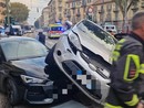 L'incidente automobilistico [foto della capogruppo di FdI alla Circoscrizione 6, Verangela Marino]