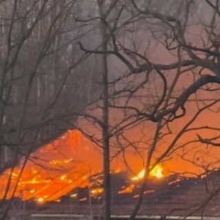Momenti di paura a Nichelino per un incendio al Boschetto