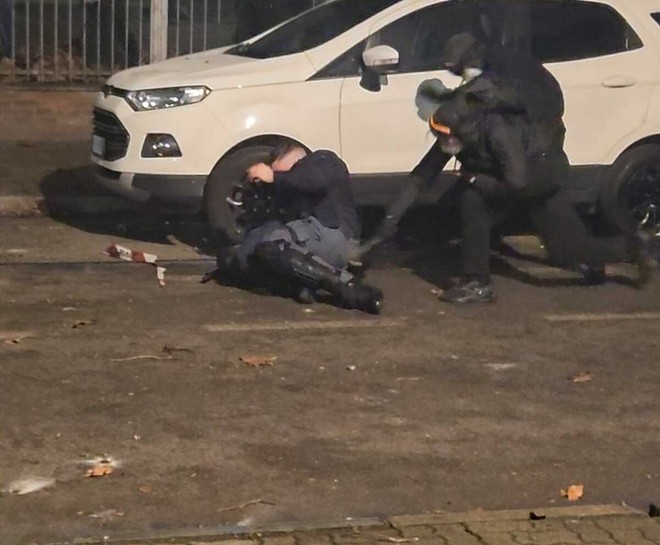 Una immagine degli scontri avvenuti lo scorso 31 gennaio