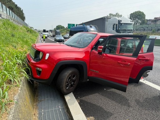 Incidente in tangenziale all'altezza di Collegno