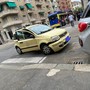 Incidente in via Tunisi all'angolo con via Madonna delle Rose