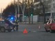 Incidente in corso Peschiera, Fiat Punto centra in pieno palo della luce