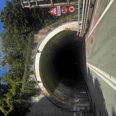 L'ingresso della galleria Monte Basso