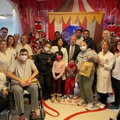 Juve in visita dai piccoli pazienti del Regina Margherita