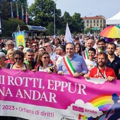Torino Pride 2023 con il sindaco Lo Russo in prima fila