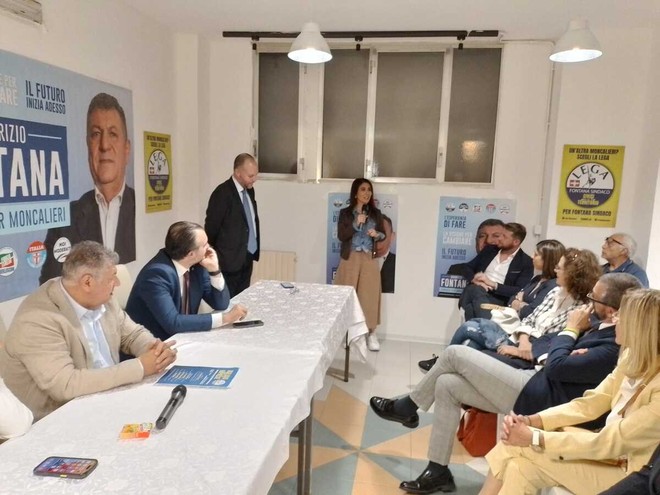 Elezioni a Moncalieri: la Lega conquista il 7% e porta in consiglio Fontana e Furci Elezioni a Moncalieri: la Lega conquista il 7% e porta in consiglio Fontana e Furci