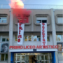 Il liceo artistico occupato in un'immagine pubblicata tramite Instagram