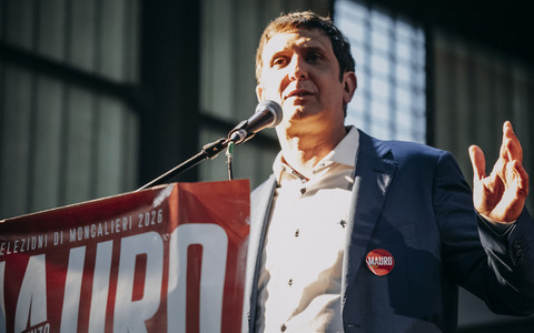 Lorenzo Mauro, candidato sindaco del centrosinistra a Moncalieri