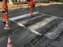 Lavori in corso a Beinasco: asfaltatura strade e rifacimento segnaletica Lavori in corso a Beinasco: asfaltatura strade e rifacimento segnaletica