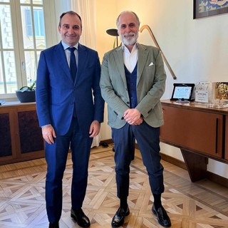 Il sindaco Lo Russo e l'ad della Rai, Rossi
