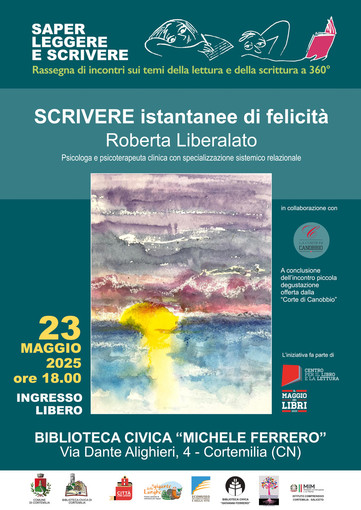 Incontro conclusivo della rassegna &quot;Saper leggere e scrivere&quot; a Cortemilia