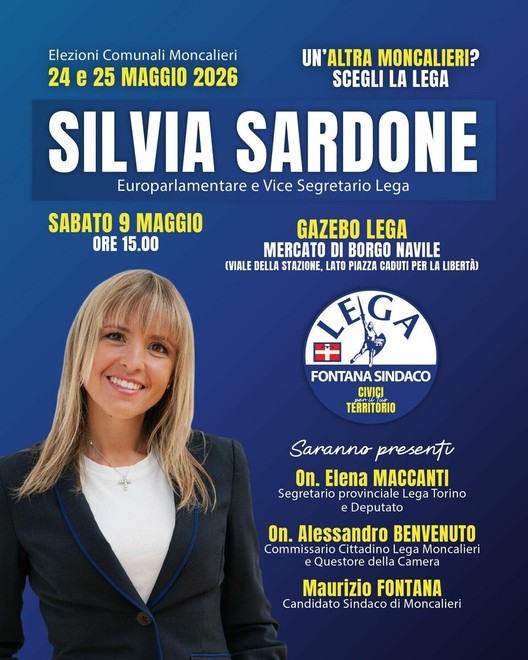 La locandina dell'appuntamento di Moncalieri