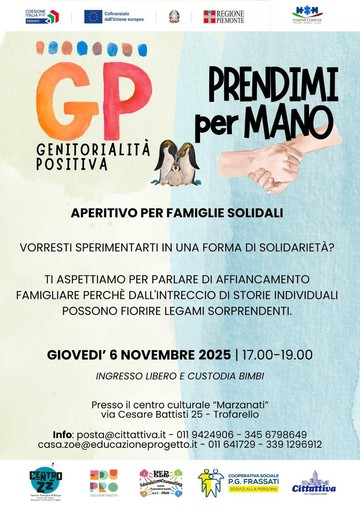 La locandina dell'evento in programma il 6 novembre