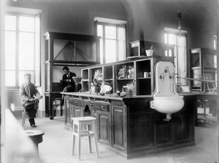 Lo storico laboratorio di Chimica