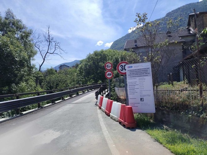 Nelle prossime fasi lavorative la strada rimarrà aperta, seppure con alcune limitazioni 