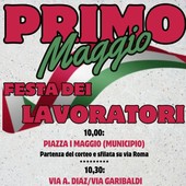 La locandina con il programma della giornata