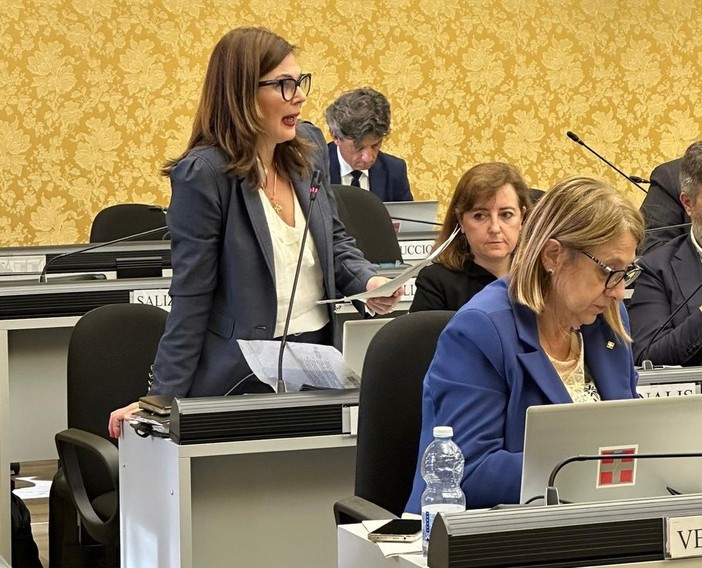 La consigliera regionale del Pd Laura Pompeo