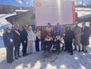 Usha Vance a Bardonecchia per gli Special Olympics