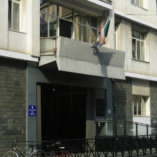 L'ingresso del liceo Berti